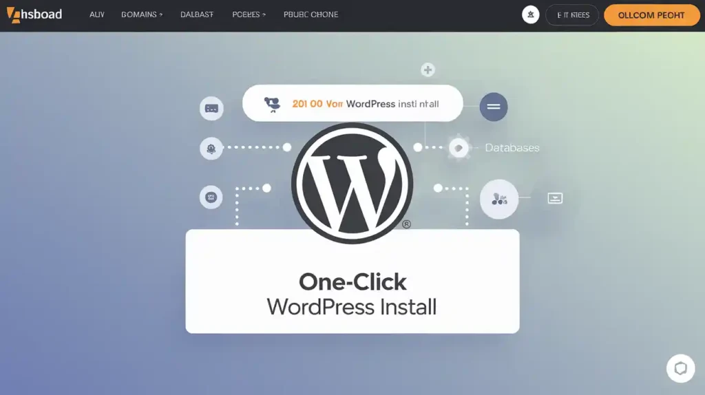 One-Click WordPress Installation