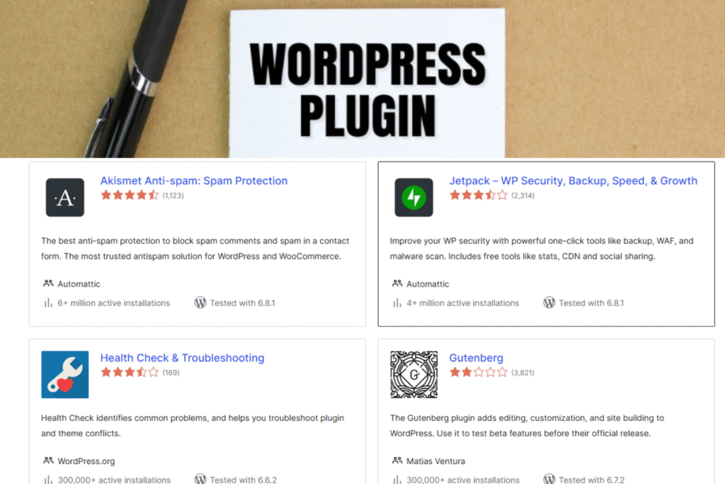 Add Essential Plugins